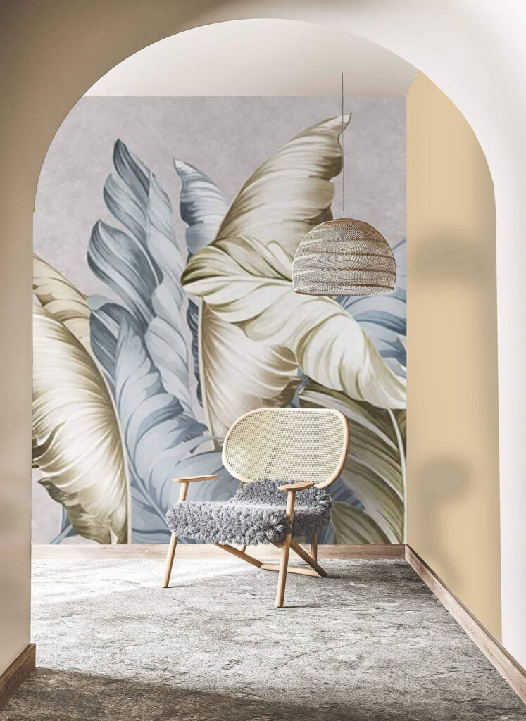 Elegant leaves in soft hues u71298pig1 747x1024 - Elegant leaves in soft hues - tegory