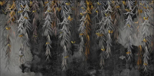 Delicate branches sway in the breeze Delicate branches sway in the breeze