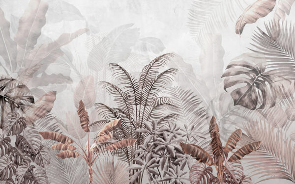 Elegant foliage in soft tones