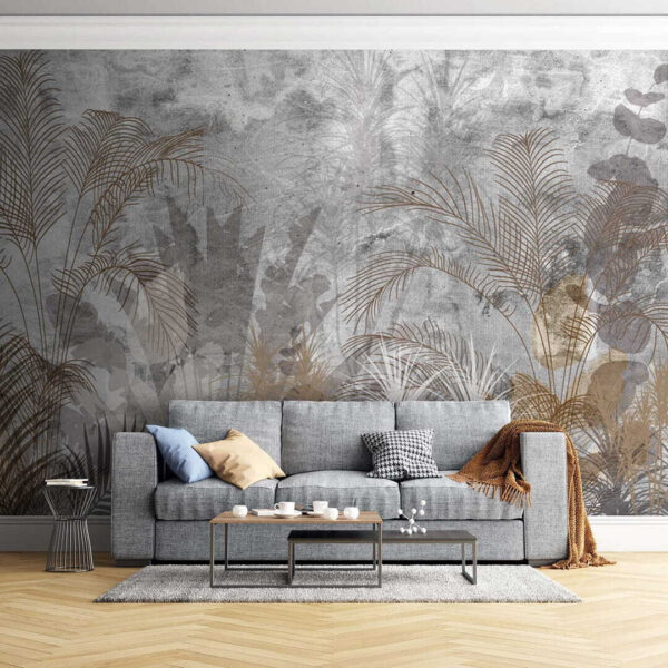 Elegant botanical patterns in shades. Elegant botanical patterns in shades.
