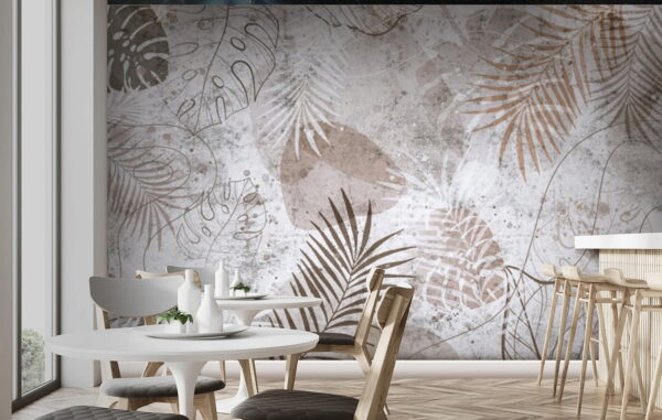 Natural patterns in soft tones. Natural patterns in soft tones.