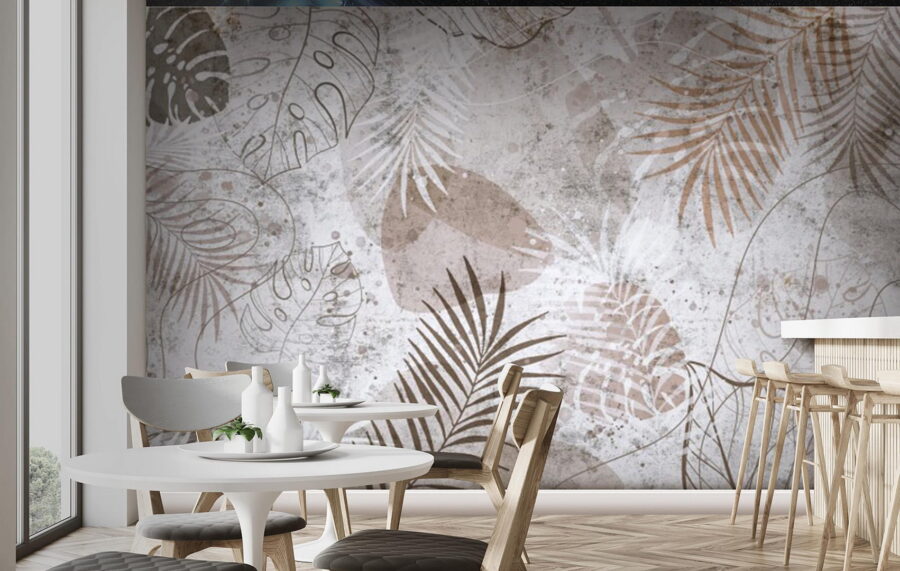 Natural patterns in soft tones. Natural patterns in soft tones.