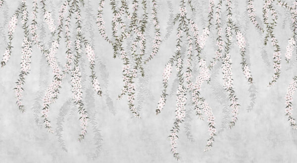 Wallpaper with flowers Wallpaper with flowers