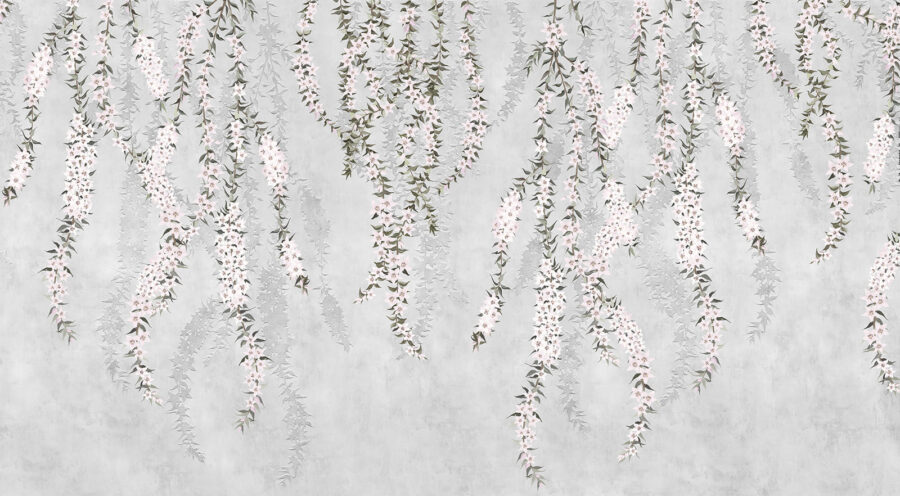 Wallpaper with flowers Wallpaper with flowers