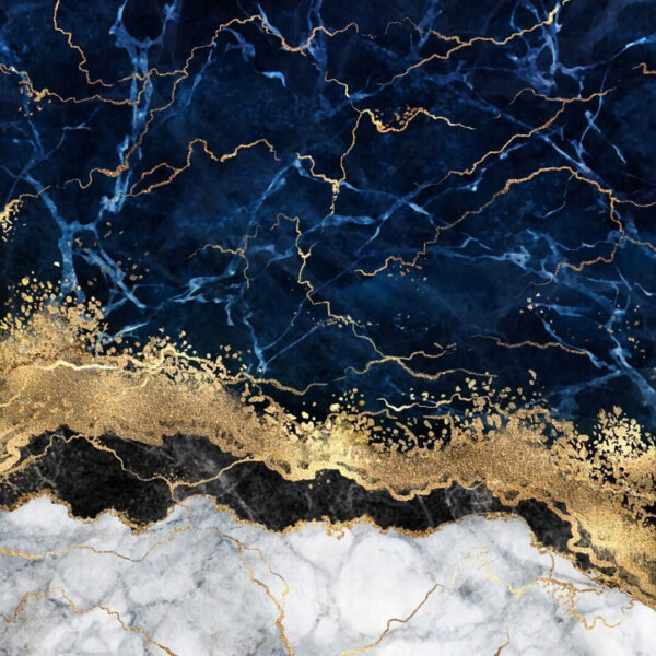 Marble and Mineral Layers Intersect Marble and Mineral Layers Intersect