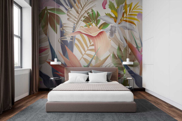 Vibrant tropical foliage in harmony. Vibrant tropical foliage in harmony.
