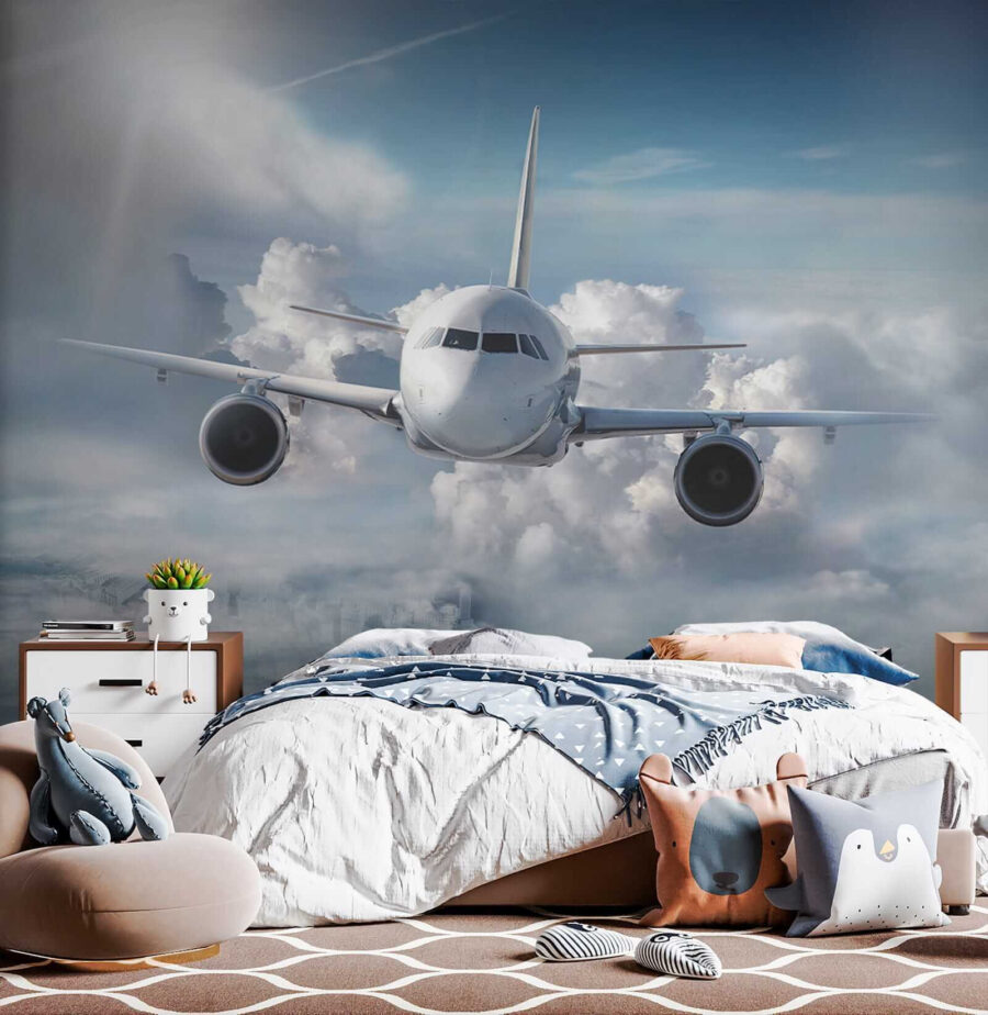 Wall murals An airplane flying in the sky - Image 5