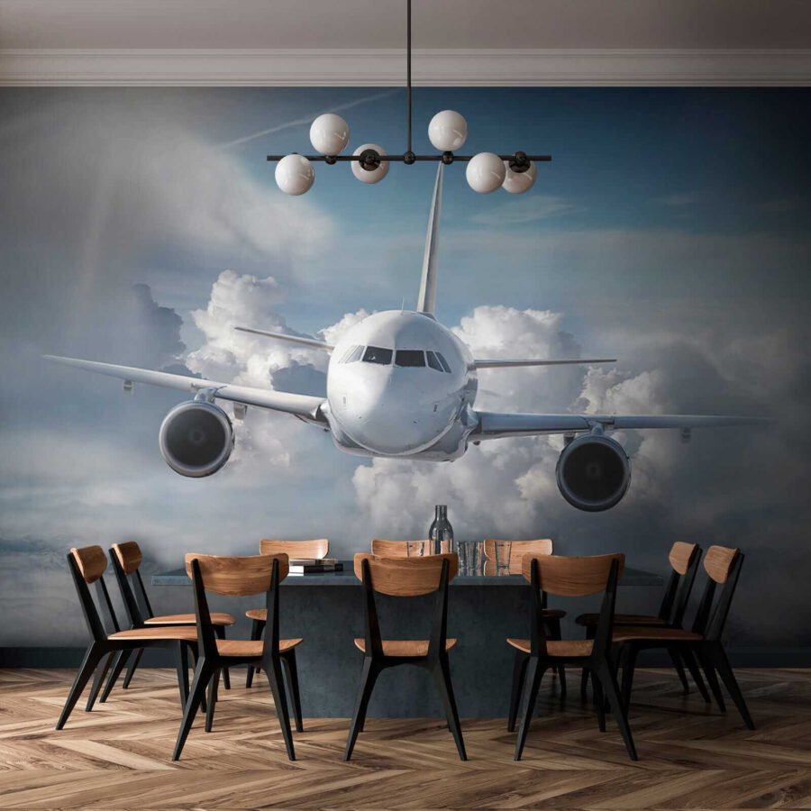 Wall murals An airplane flying in the sky - Image 3