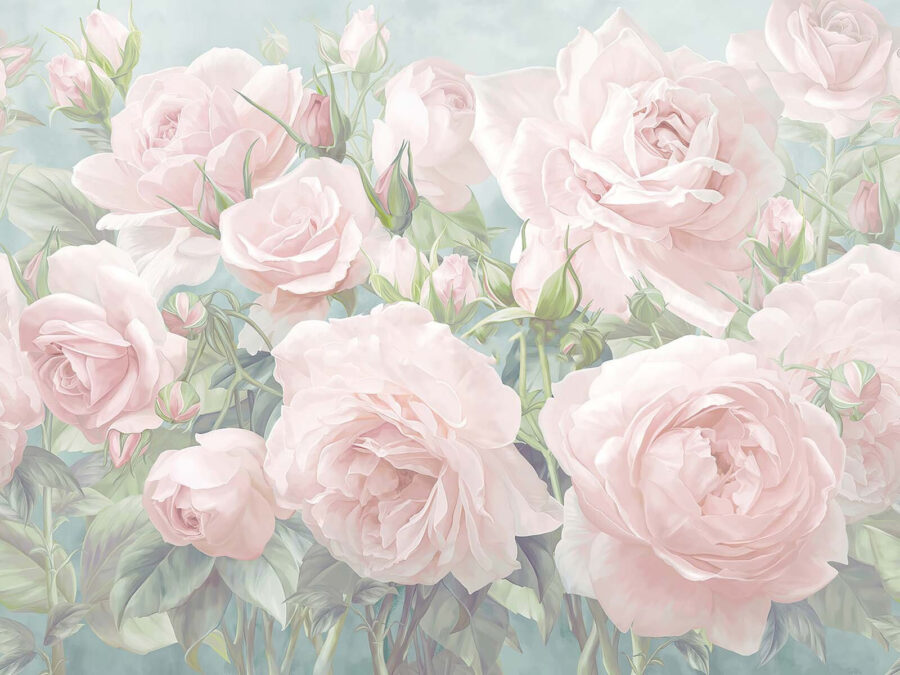 Wall murals Group of pink roses - Image 2