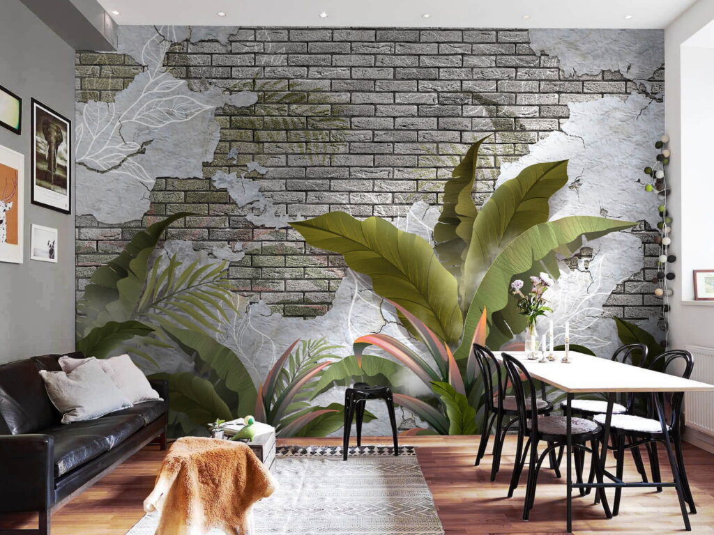 u59823piq1m 1024x768 - Brick wall with leaves and a brick wall - tegory