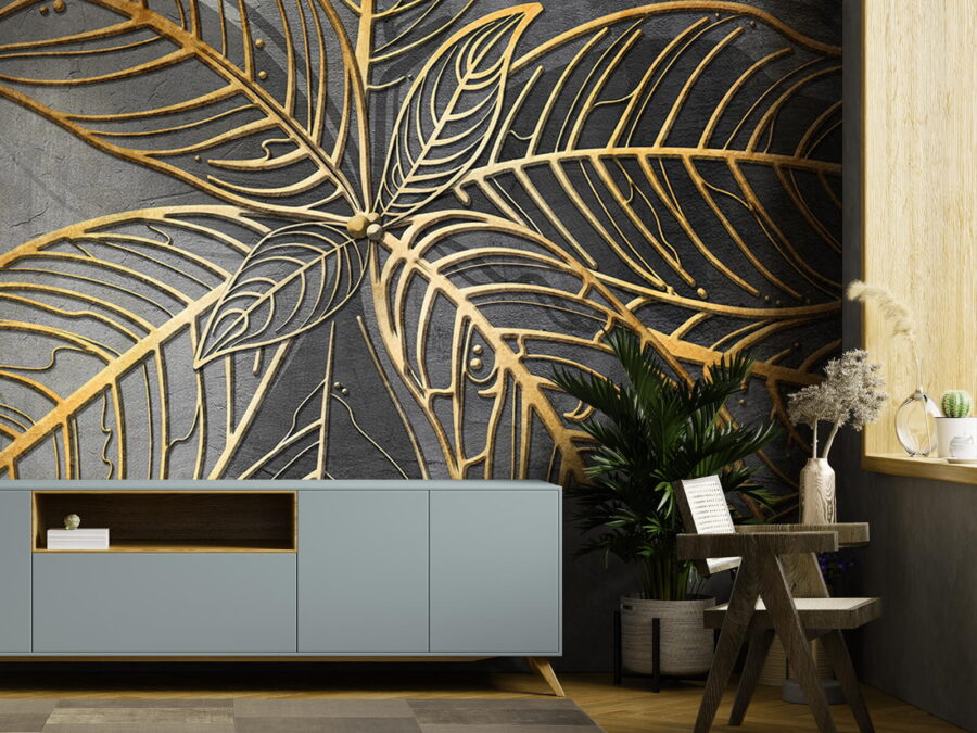 Artful design of intricate leaves