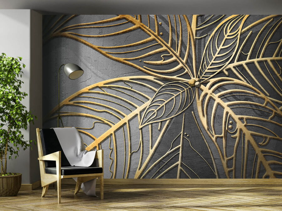Artful design of intricate leaves