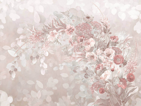 Delicate florals in soft tones Delicate florals in soft tones