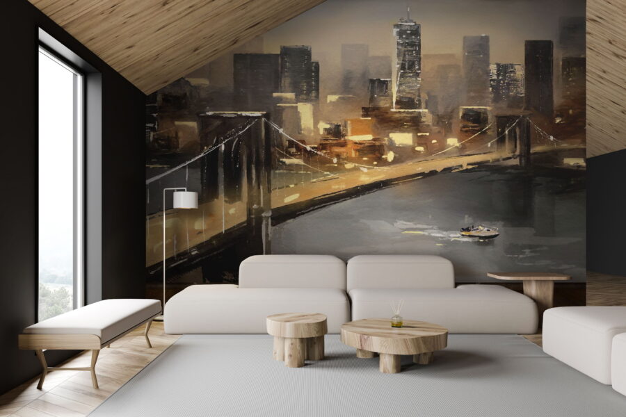 Bridge over a city