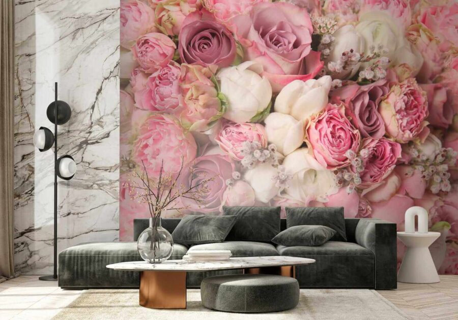 Lovely bouquet of pink roses Lovely bouquet of pink roses