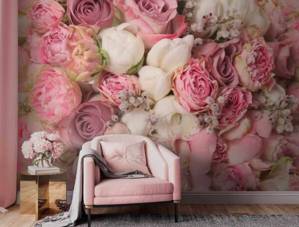 Lovely bouquet of pink roses Lovely bouquet of pink roses