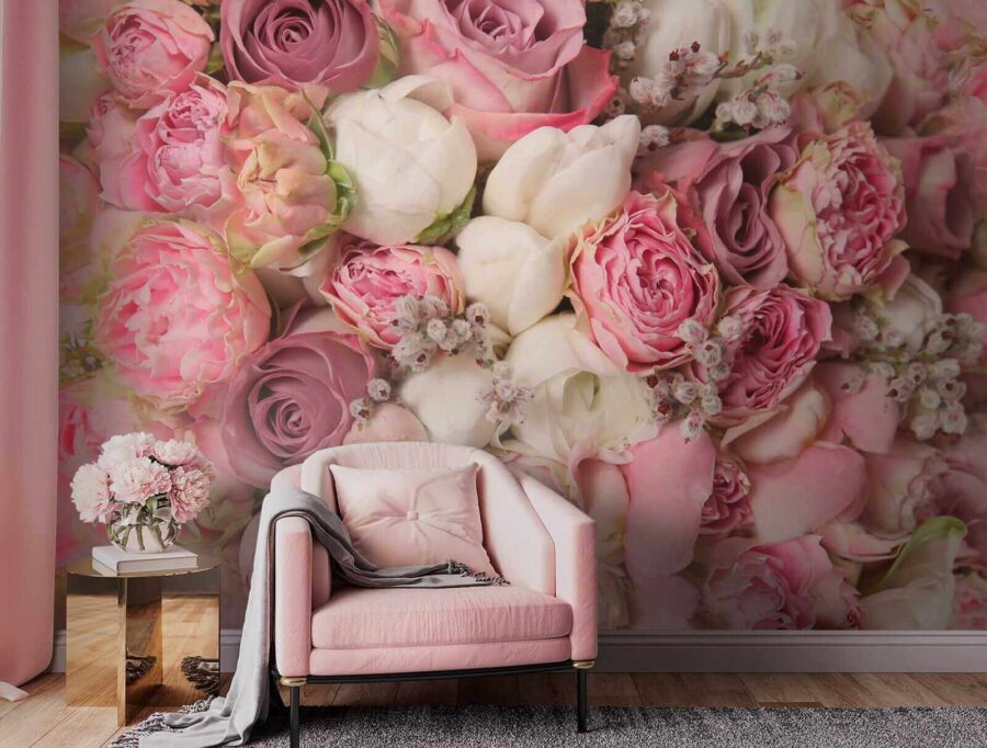 Lovely bouquet of pink roses Lovely bouquet of pink roses