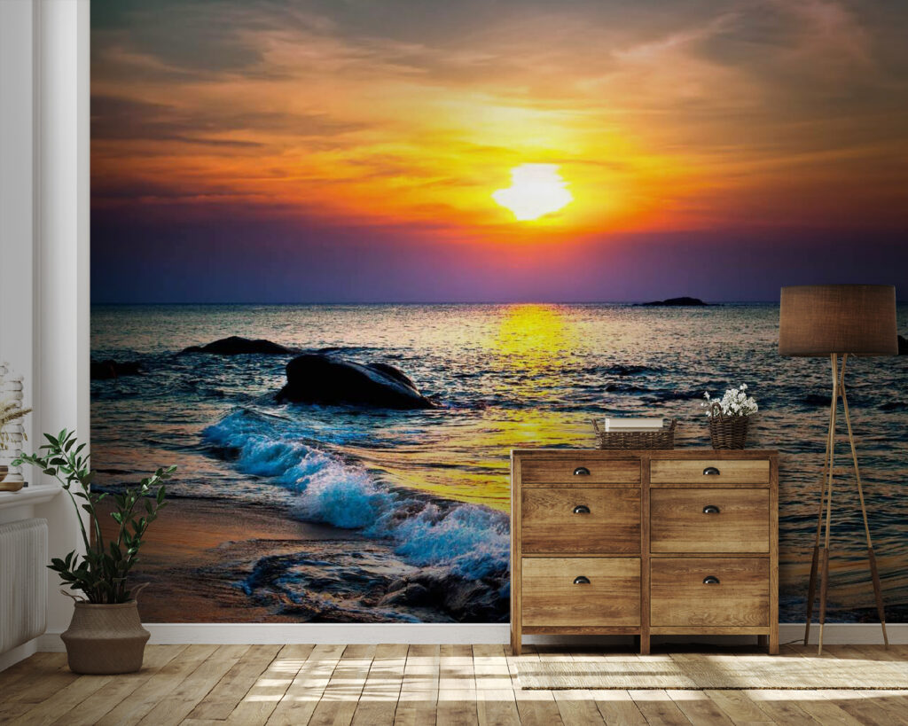 Sunset over a beach u57778pig41 1024x819 - Sunset over a beach - tegory