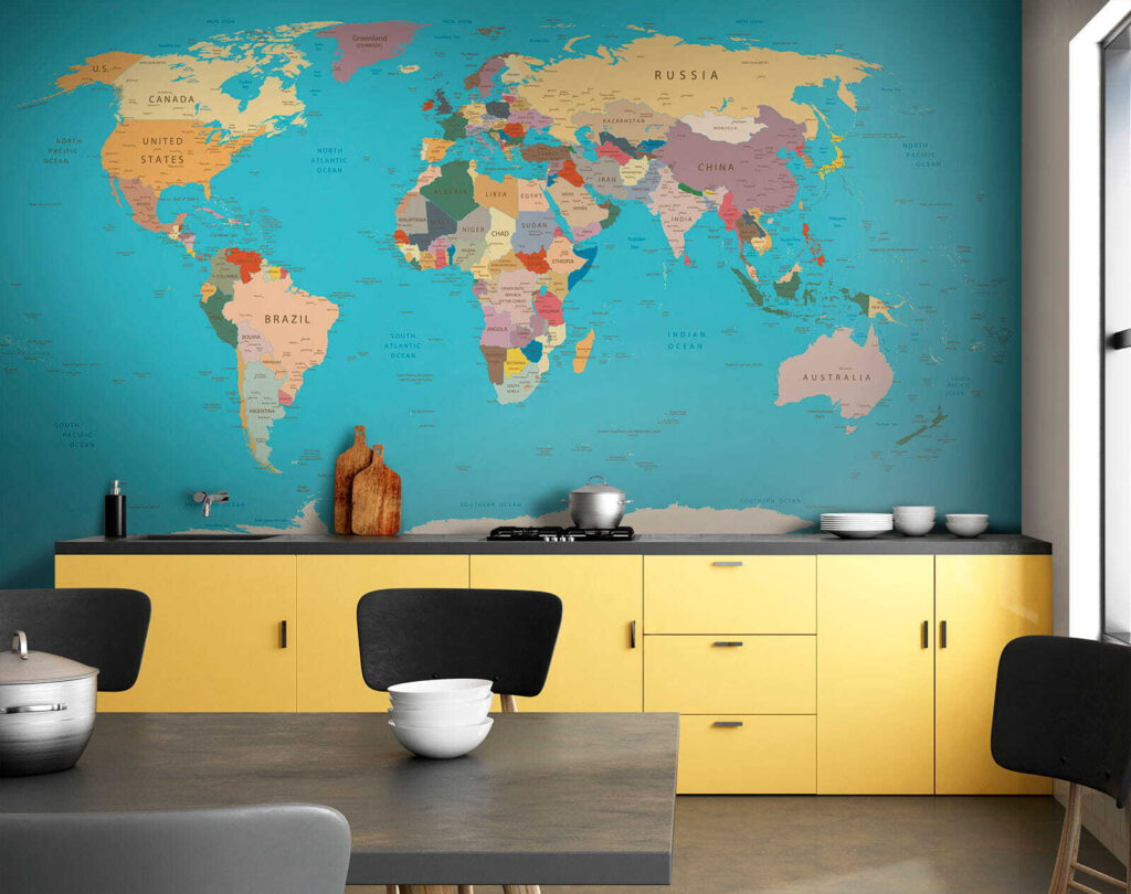 Map of the world