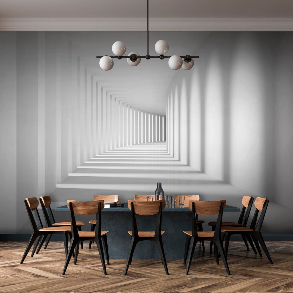 White room with columns and light u55301pik1 1024x1024 - White room with columns and light