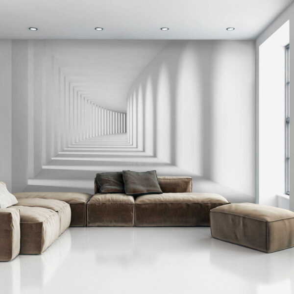 White room with columns and light u55301pig4 600x600 - White room with columns and light