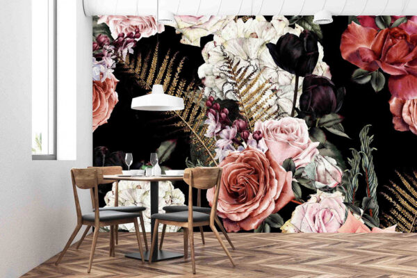 Floral pattern of flowers Floral pattern of flowers