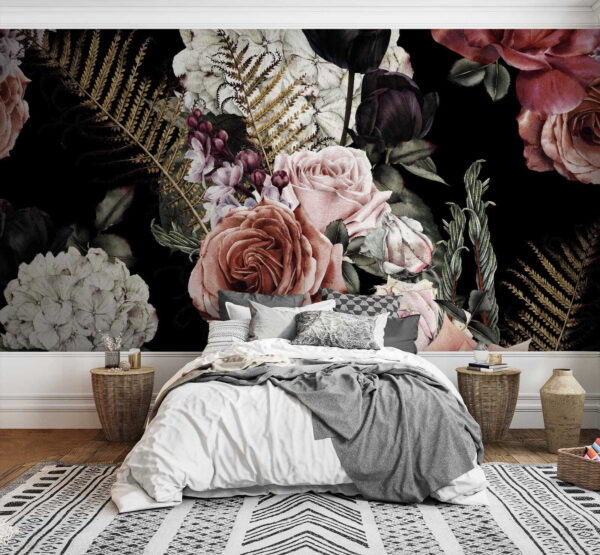 Floral pattern of flowers Floral pattern of flowers