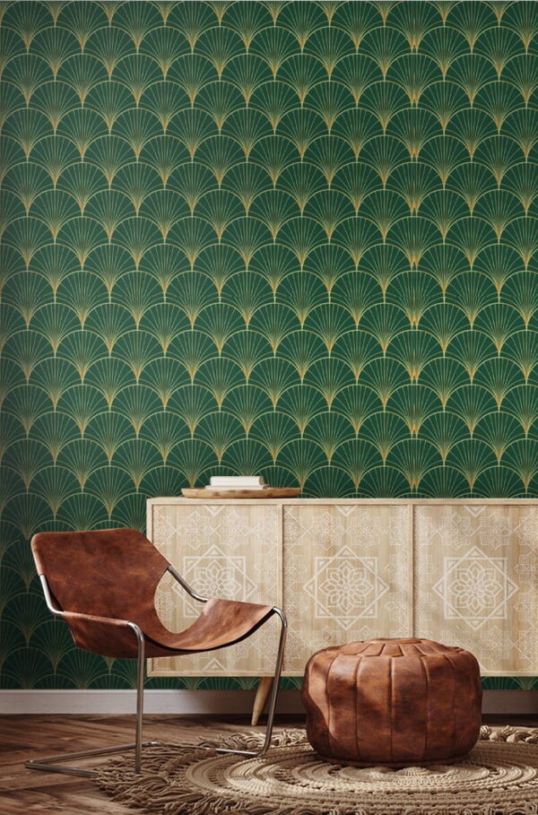 Green and yellow pattern Green and yellow pattern