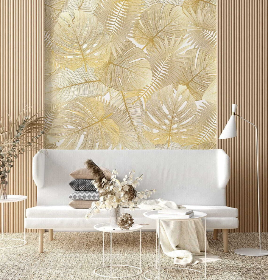 Wall murals Pattern of leaves