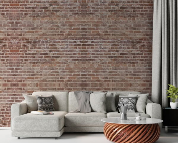 Brick wall with many bricks Brick wall with many bricks