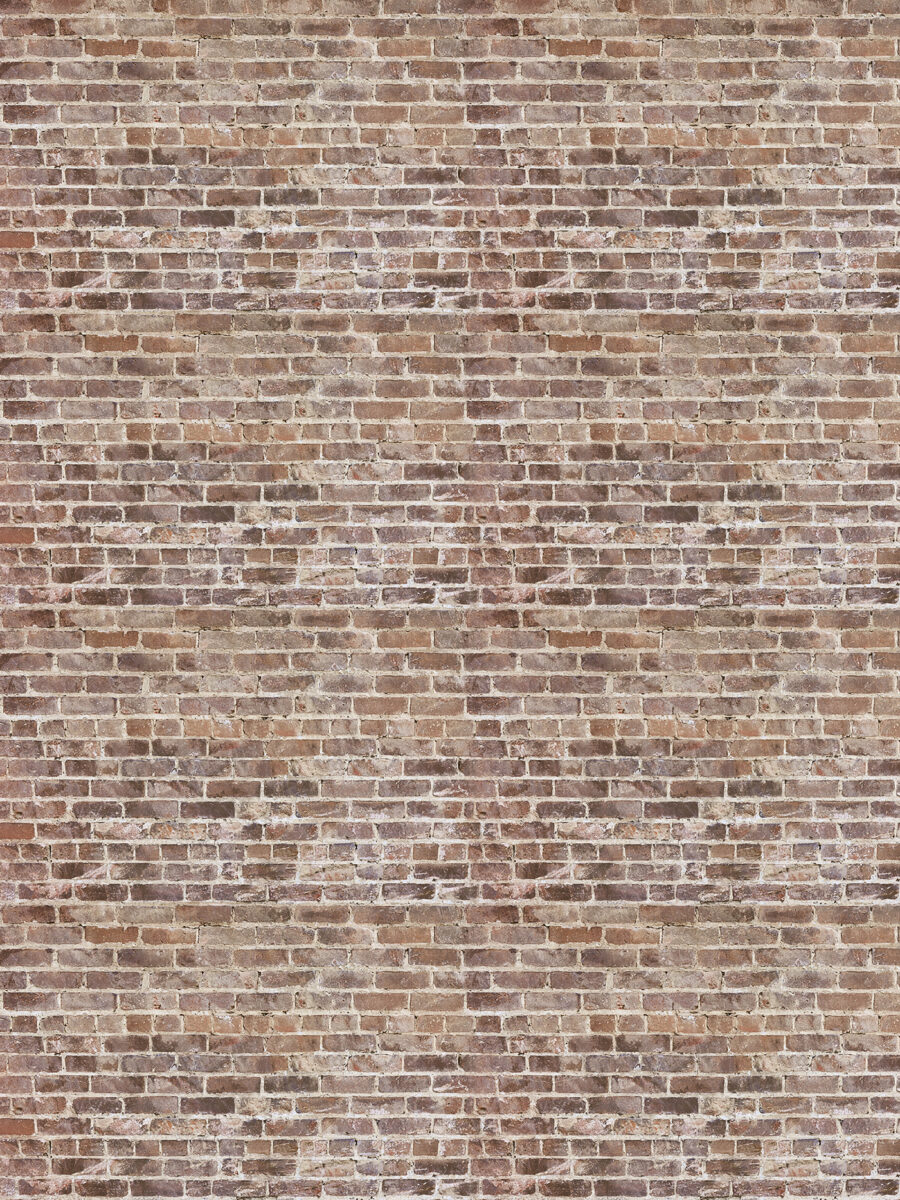 Brick wall with many bricks