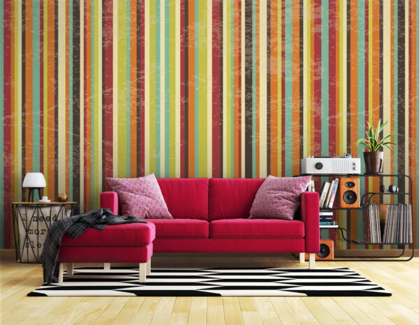 Colorful striped background with different colors Colorful striped background with different colors