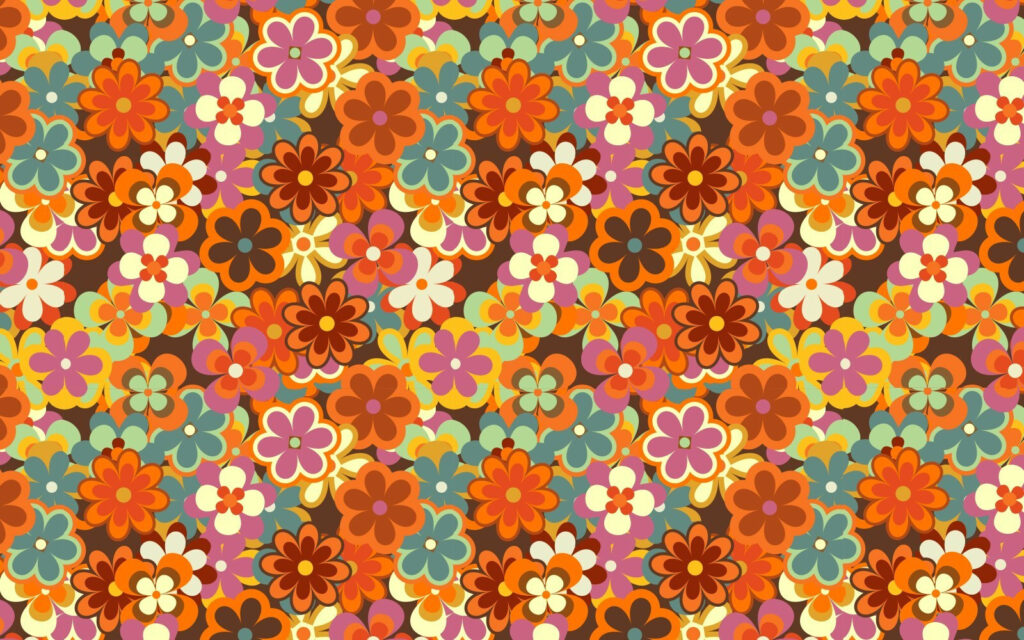 Group of colorful flowers Group of colorful flowers