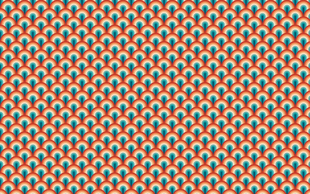Pattern of red and blue circles Pattern of red and blue circles