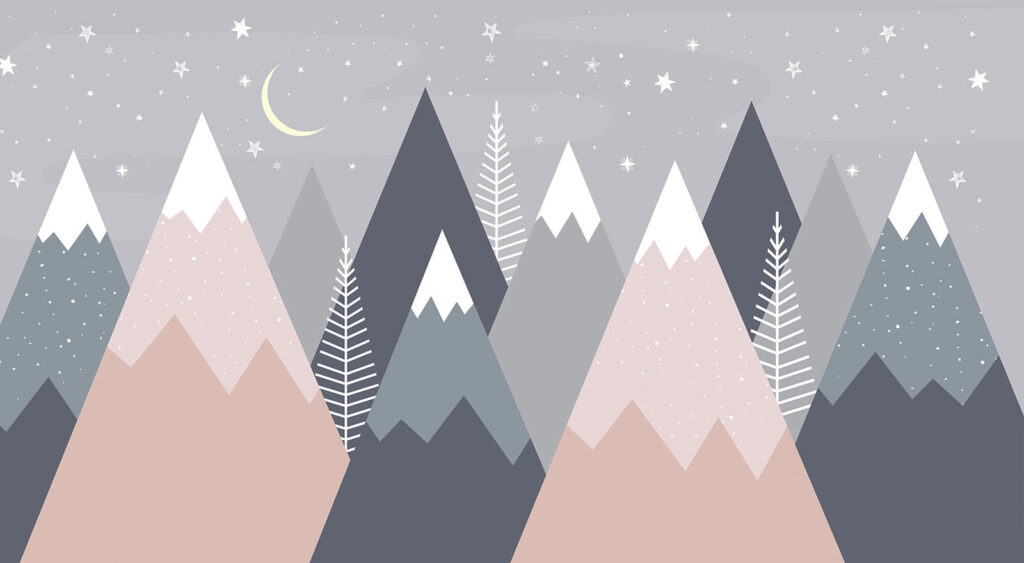 u51255p 1024x563 - Mountain range with trees and stars - tegory