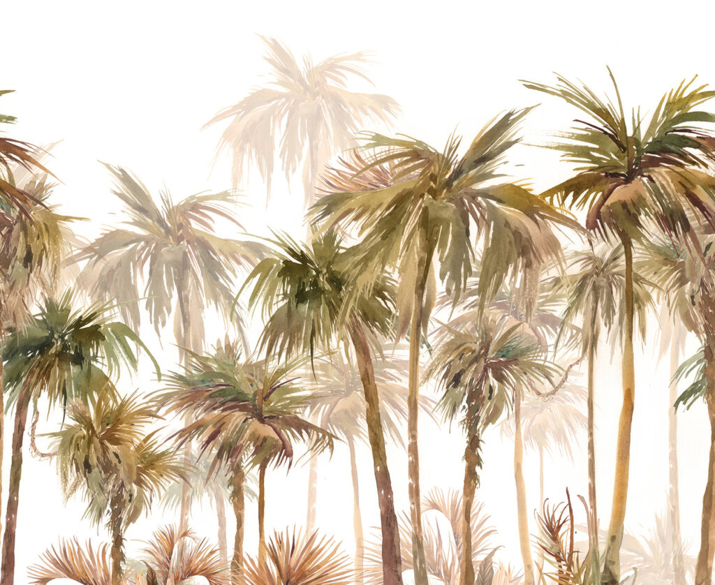 Group of palm trees Group of palm trees