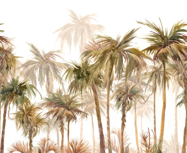 Group of palm trees Group of palm trees