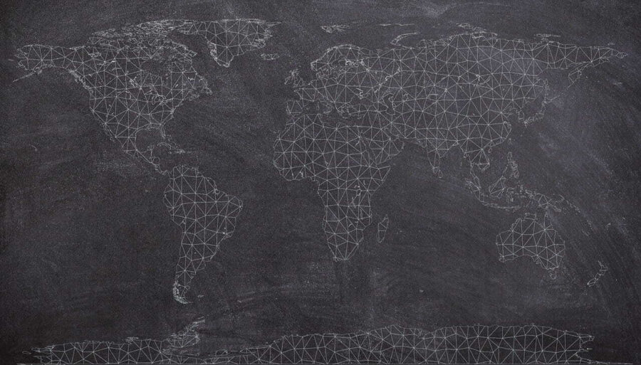Map of the world