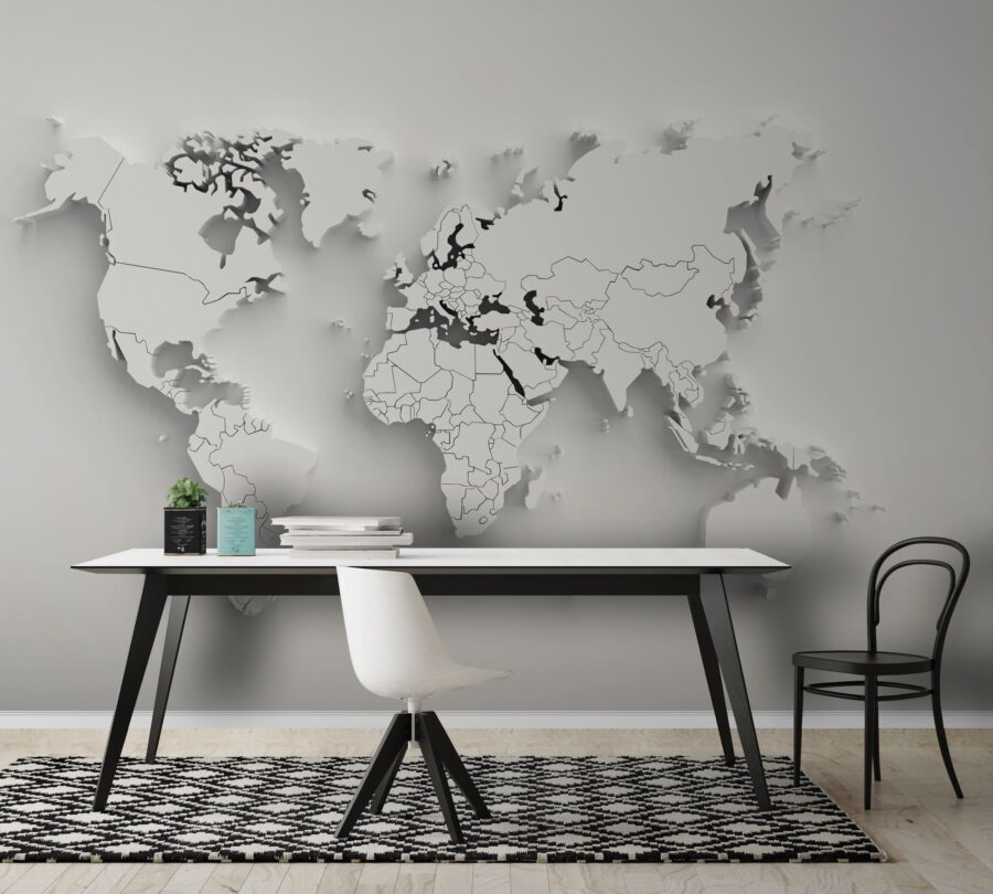 Wall murals Map of the world - Image 2