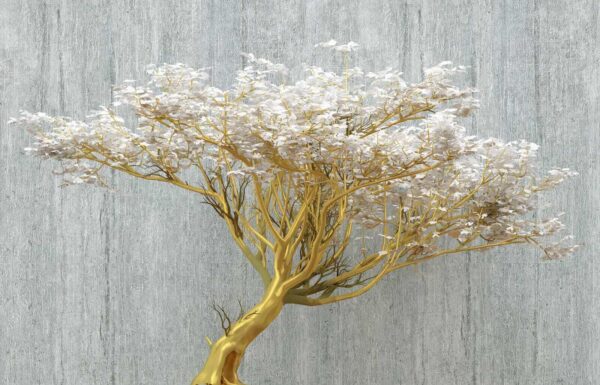 Tree with white flowers Tree with white flowers
