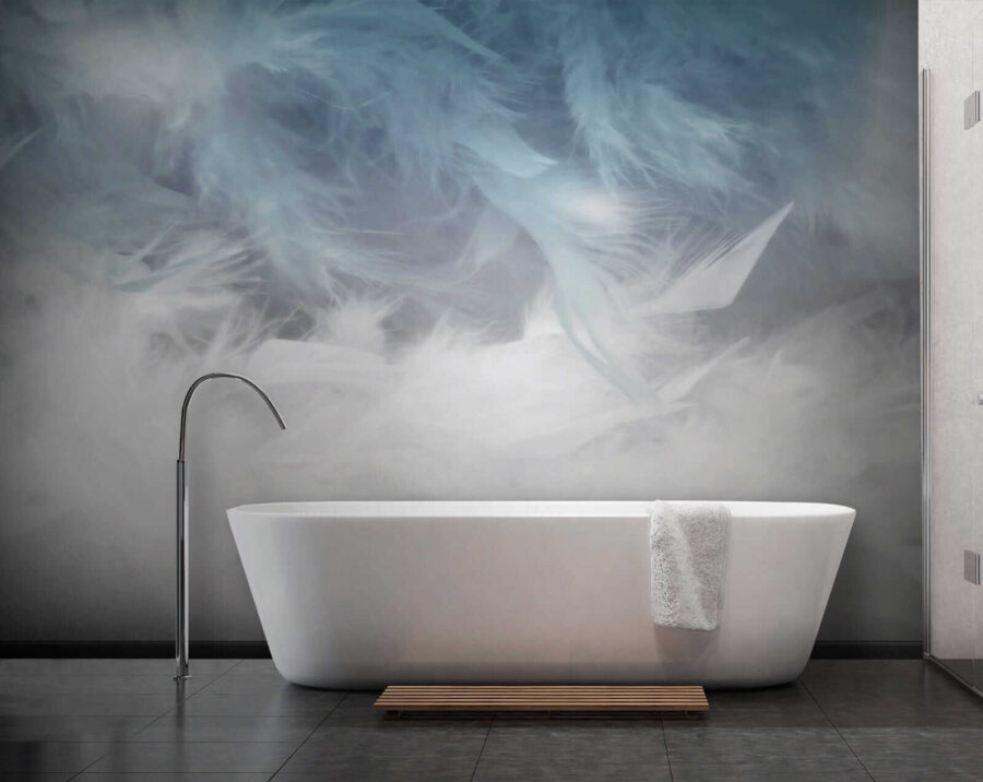 Soft textures in soothing colors. Soft textures in soothing colors.