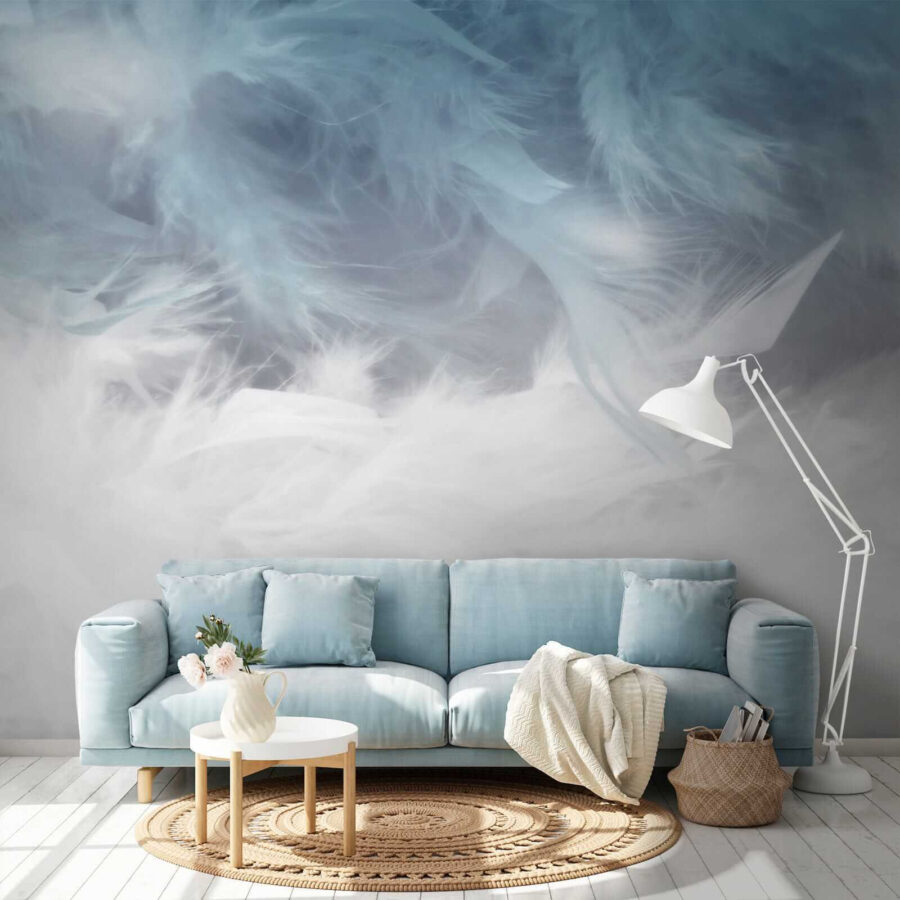 Soft textures in soothing colors. Soft textures in soothing colors.