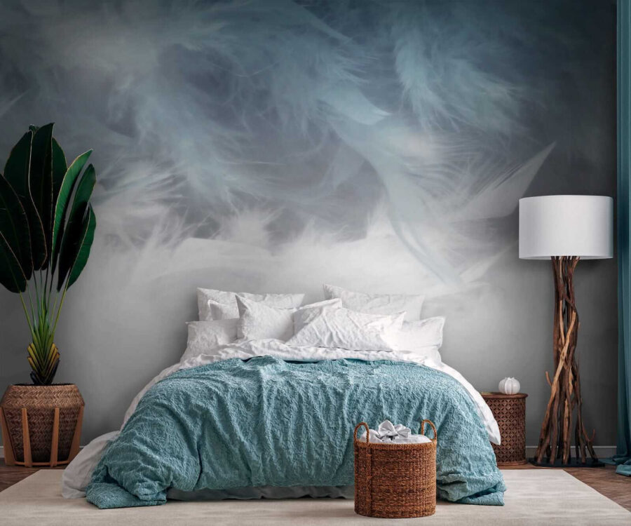 Soft textures in soothing colors. Soft textures in soothing colors.
