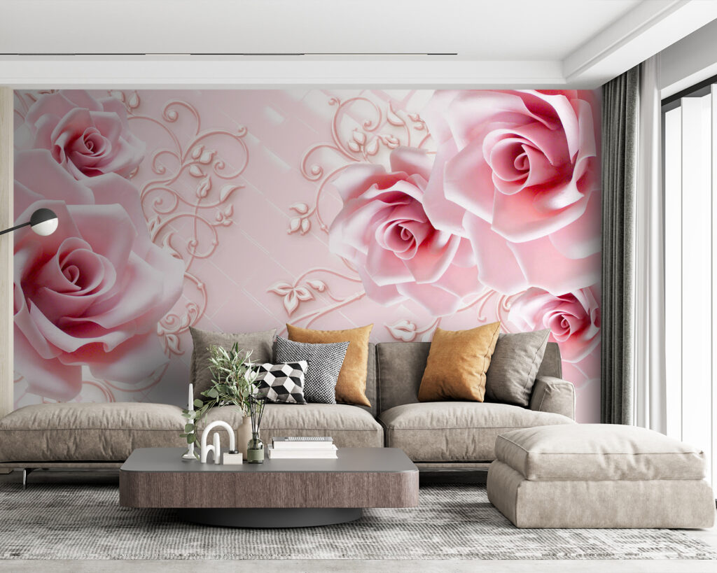 Delicate roses on a soft background Delicate roses on a soft background