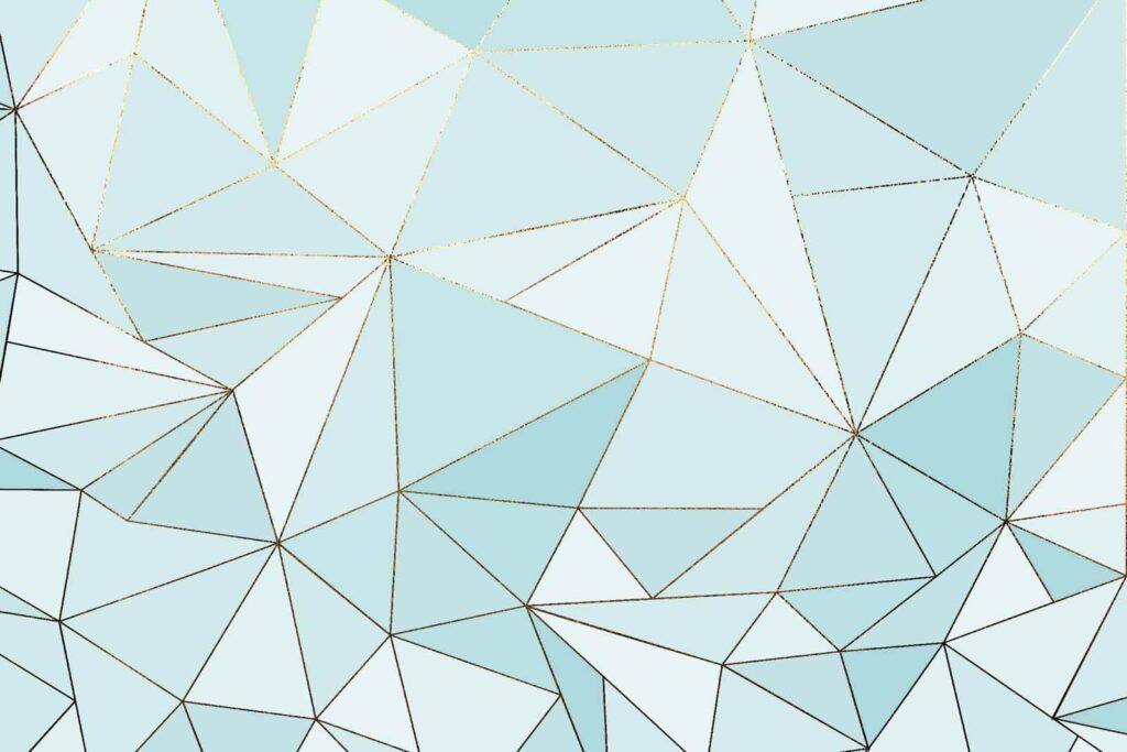 Blue and white triangle pattern Blue and white triangle pattern