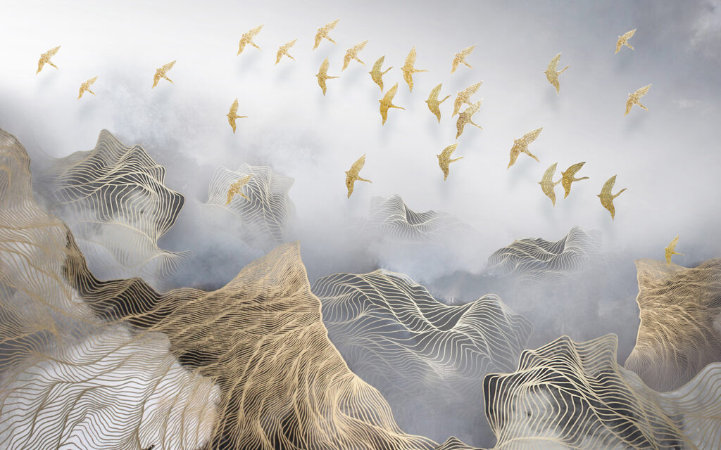 Birds flying in the sky Birds flying in the sky