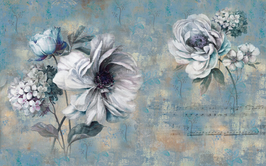 Painting of flowers and notes u42829p 900x563 - Painting of flowers and notes - tegory