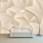 Wall murals Elegant geometric pattern in soft tones