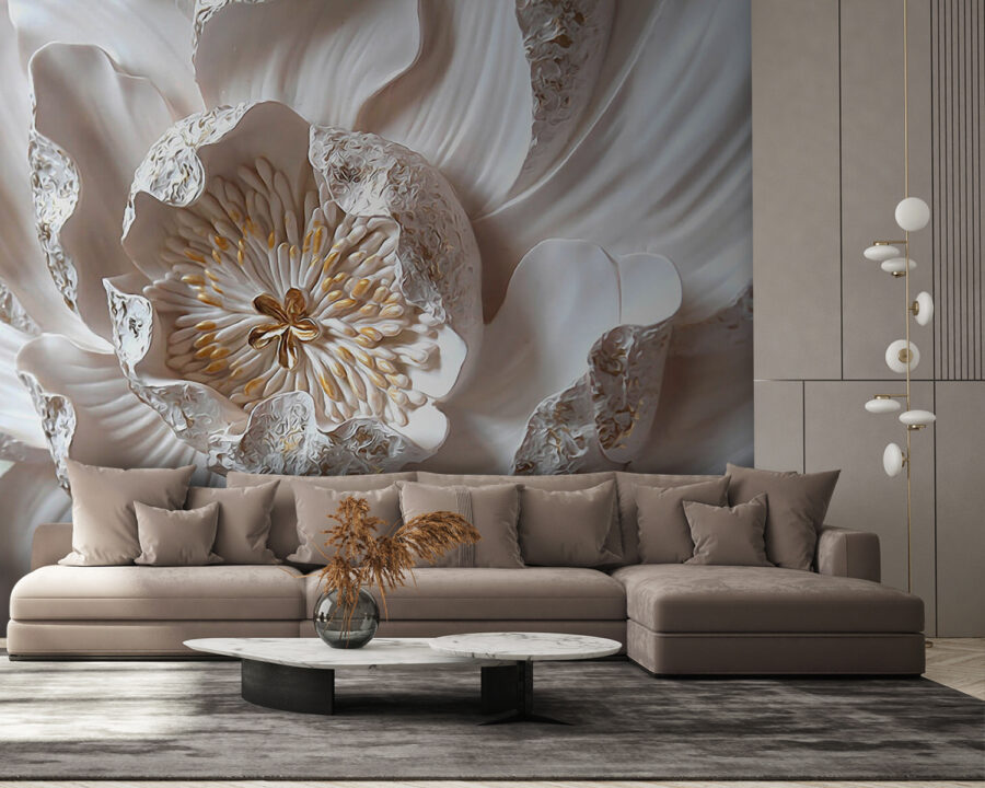 Delicate petals in soft hues