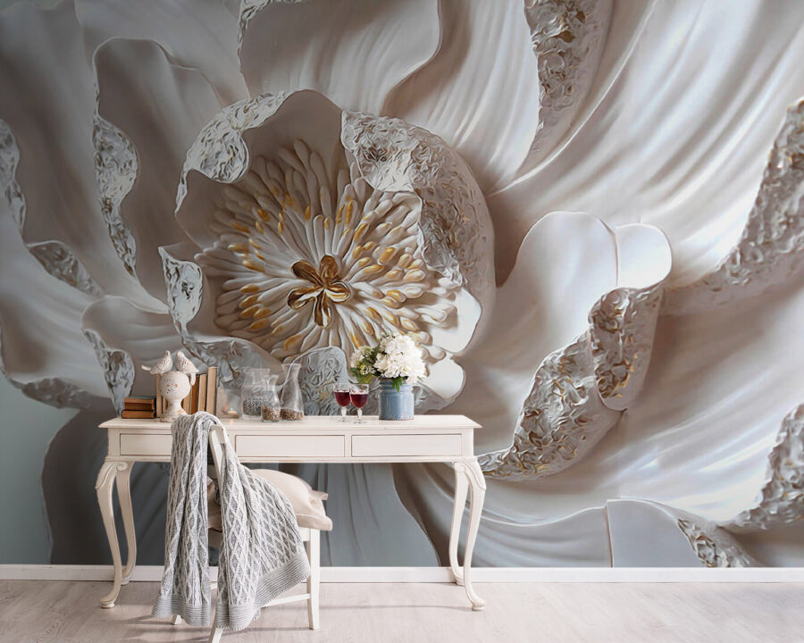 Delicate petals in soft hues